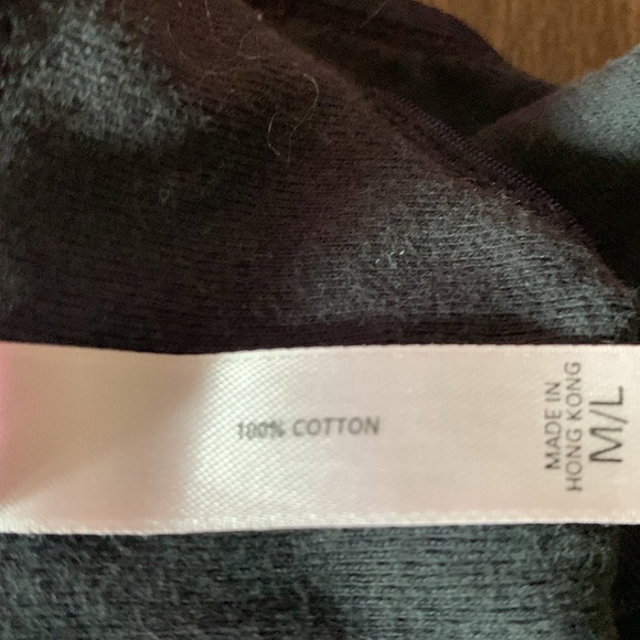 VICTORIA’S SECRET black WEEKEND Thong panties. Size M/L. - Picture 7 of 8